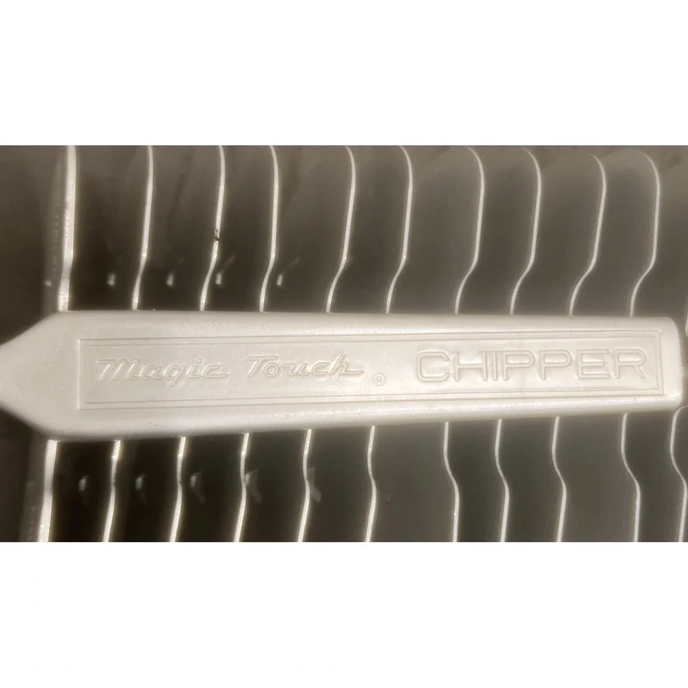 Vintage Magic Touch Chipper Aluminum Ice Cube Tray Blue/Turquoise MCM Barware
